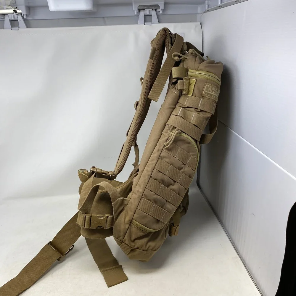 Camelbak Maximum Gear TriZip‎ Tactical Backpack Coyote Tan MOLLE Hiking Rucksack